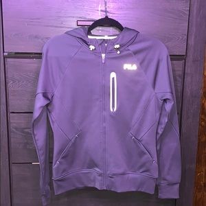 Fila sport hodded zip up